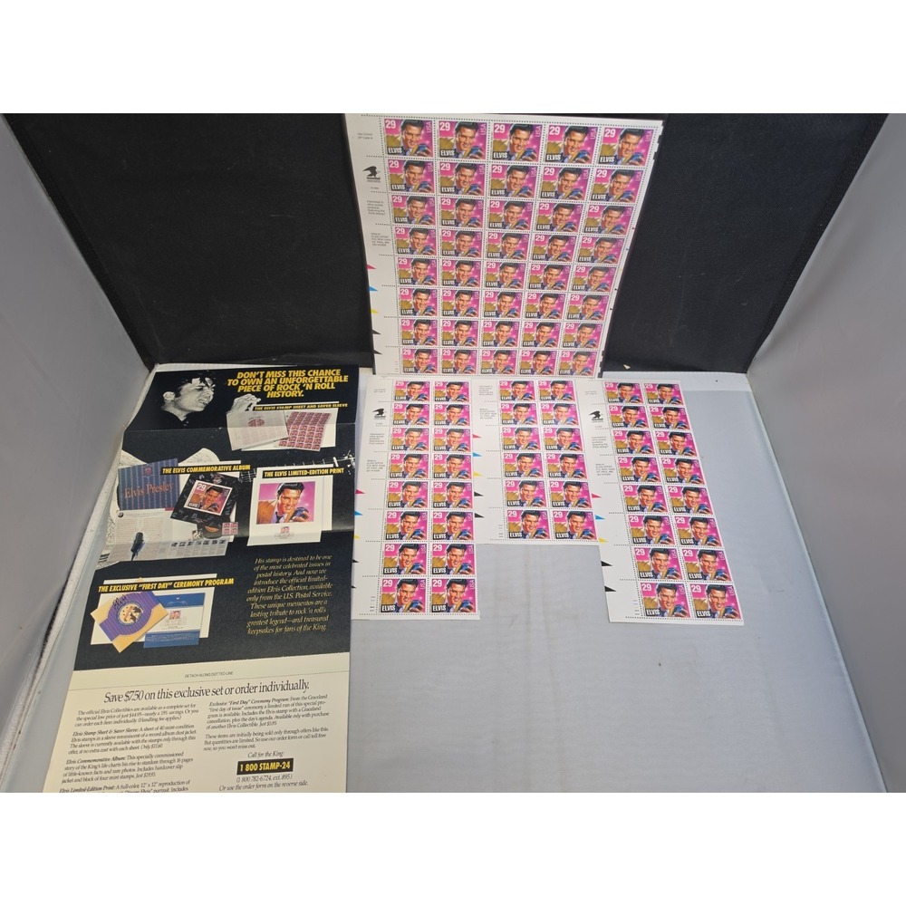 US Postage Stamps 1992 Elvis Presley 29 Cent Stamps 82 Stamps